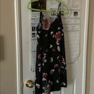 Floral print summer dress